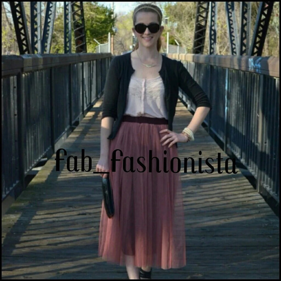 Little miss Darla Tulle Skirt size medium - Picture 3 of 17